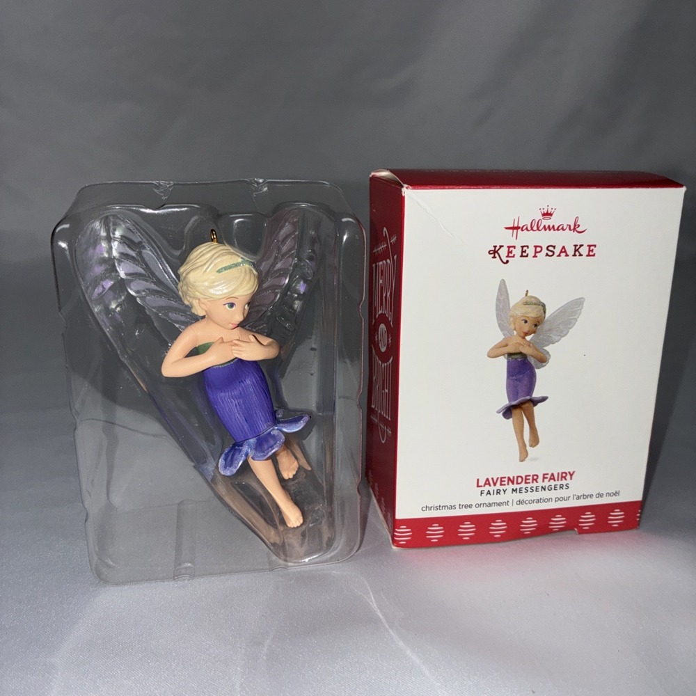 Hallmark Ornament 2017 Lavender Fairy 13th Fairy Messengers Series QX9292